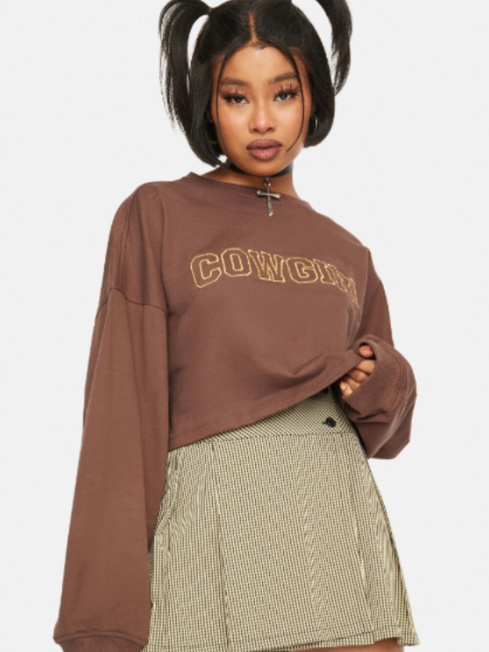 Cowgirl Cropped Sweater